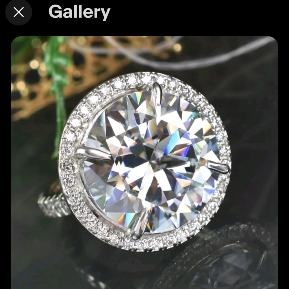 10 Cts Certified Diamond Ring